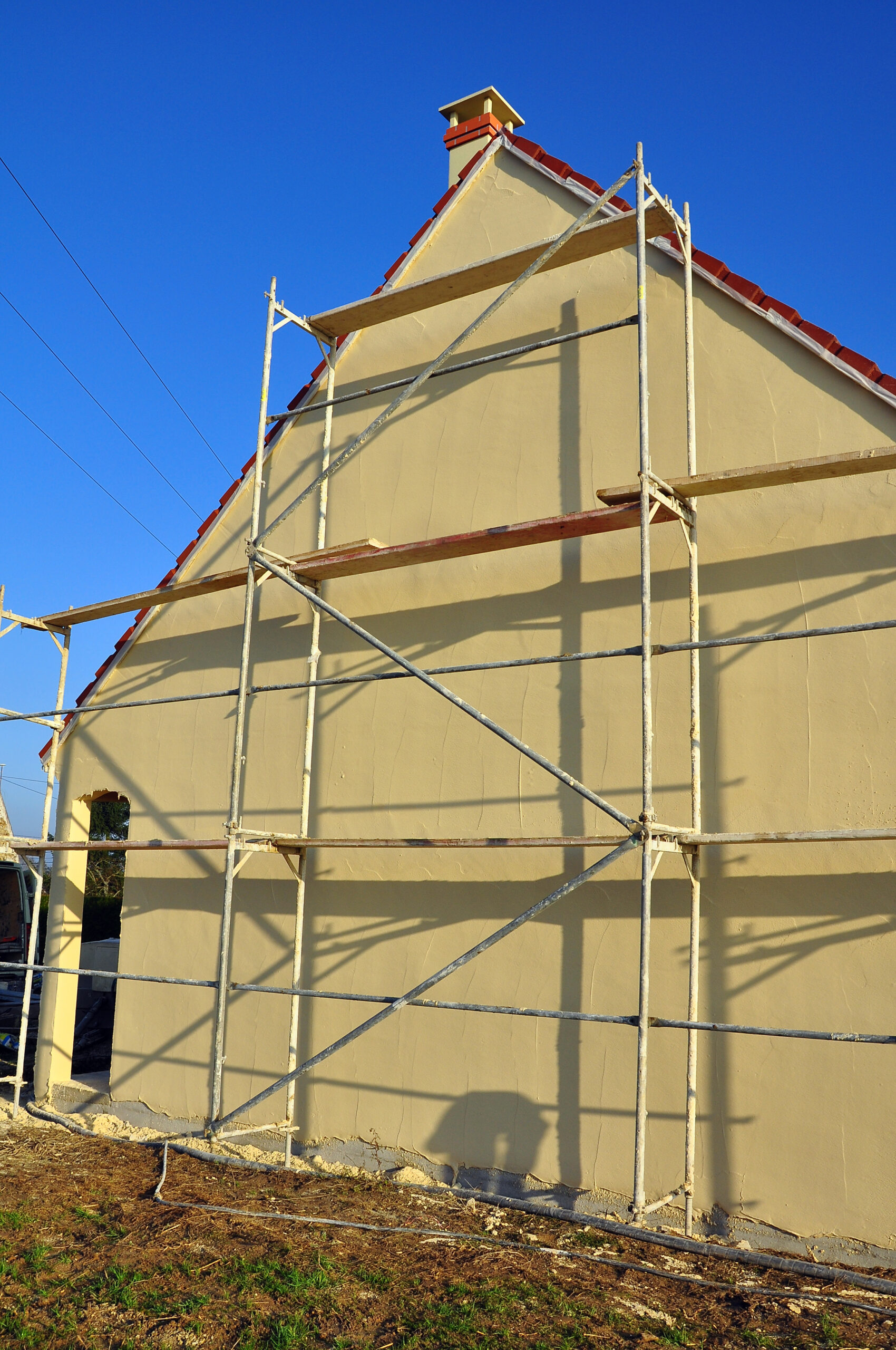 Pose enduit crépis à Nantes (44)