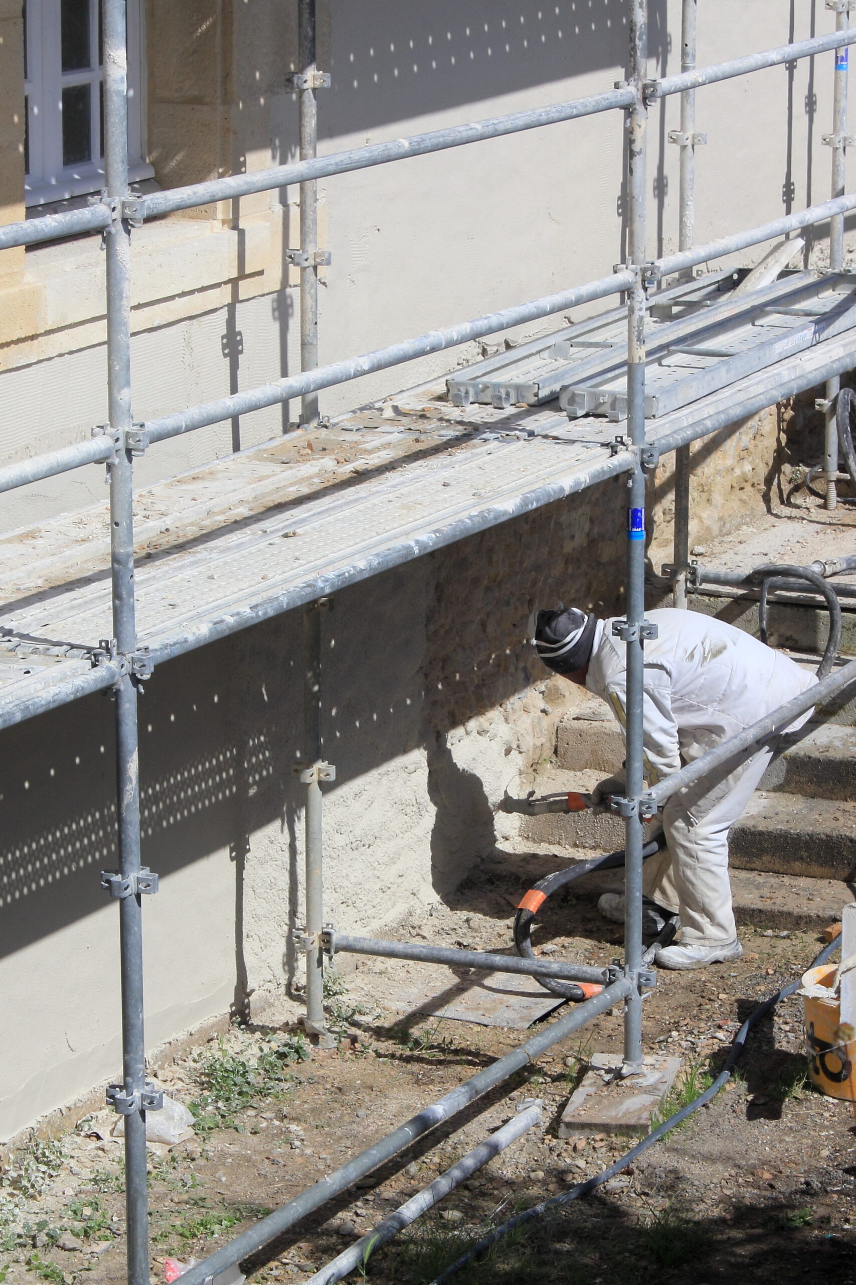 Pose enduit crépis à Pornichet (44)